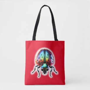 Bolso De Tela Ladybug moderno