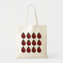Bolso De Tela Ladybug Red Black Insect Ladybug