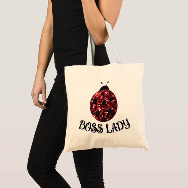 Bolso De Tela Ladybug Rojo Ladybug BOSS LADY Personalizado (Anverso (producto))