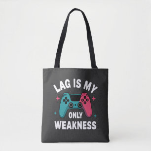 Bolso De Tela Lag es mi único videojugador débil