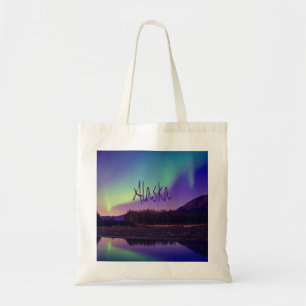 Bolso De Tela Lago Alaska Northern Lights