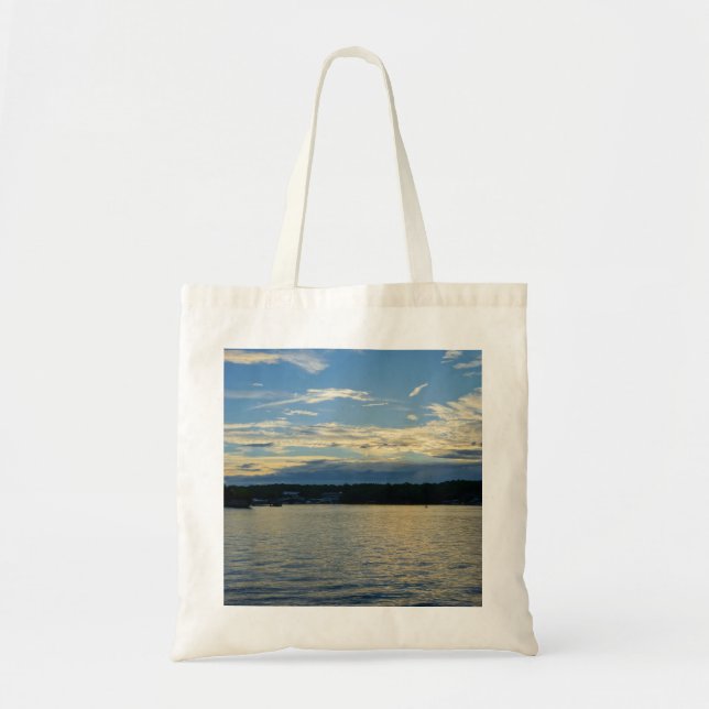 Bolso De Tela Lago Azul De Ozarks (Frente)