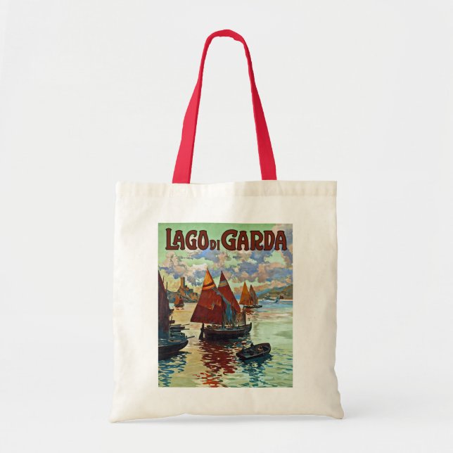 Bolso De Tela Lago di Garda (Frente)