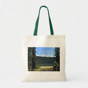 Bolso De Tela Lago Elk con Monte Bachelor, Oregón