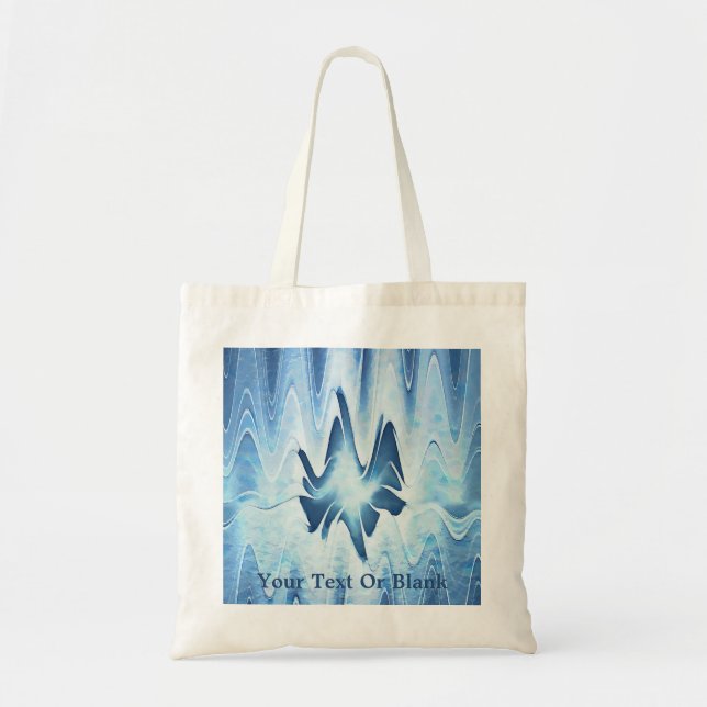 Bolso De Tela Lago Glacial (Frente)
