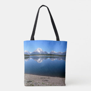Bolso De Tela Lago Jackson, Wyoming
