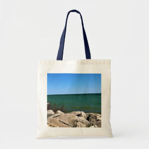 Bolso De Tela Lago Michigan, Puerto Washington, Wisconsin
