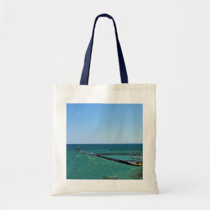 Bolso De Tela Lago Michigan, Puerto Washington, Wisconsin