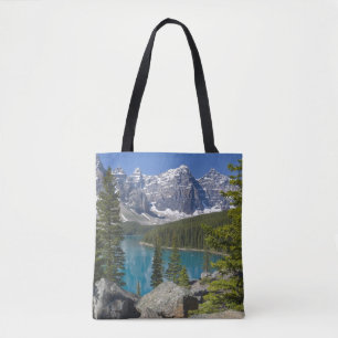 Bolso De Tela Lago Moraine, Canadian Rockies, Alberta, Canadá