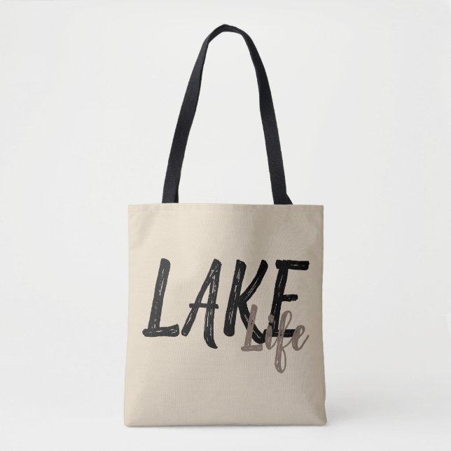 BOLSO DE TELA LAGO NÁUTICO | (Anverso)