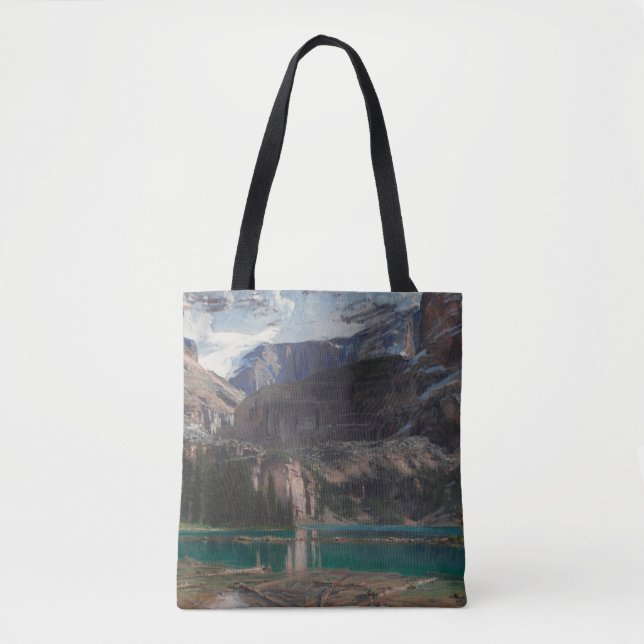 Bolso De Tela Lago O'Hara por John Singer Sargent, arte victoria (Anverso)