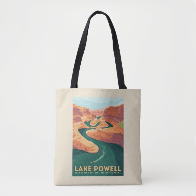 Bolso De Tela Lago Powell | Arizona y Utah (Anverso)
