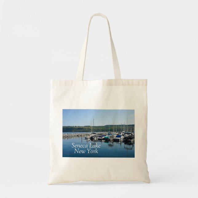 Bolso De Tela Lago Seneca en Nueva York (Frente)