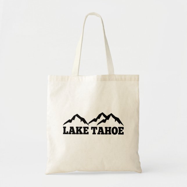 Bolso De Tela Lago Tahoe (Frente)