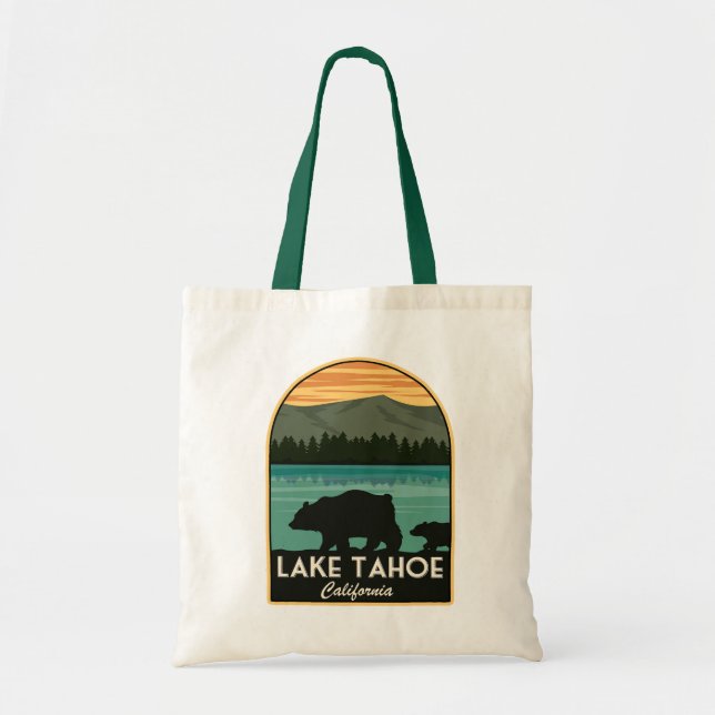 Bolso De Tela Lago Tahoe, California (Frente)
