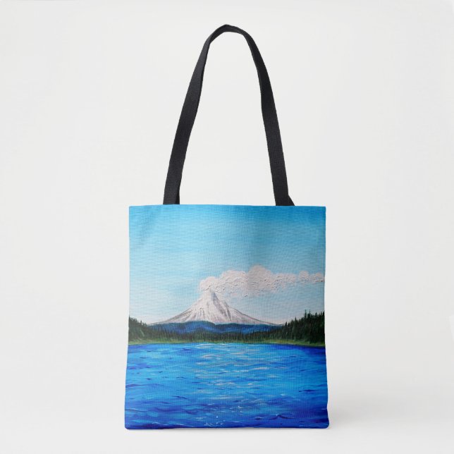 Bolso De Tela Lago Trillium (Anverso)