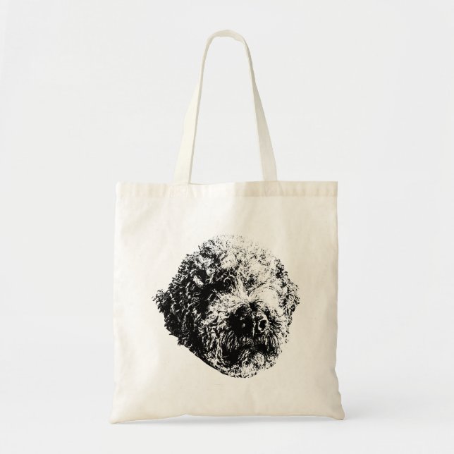 Bolso De Tela Lagotador amor (Frente)