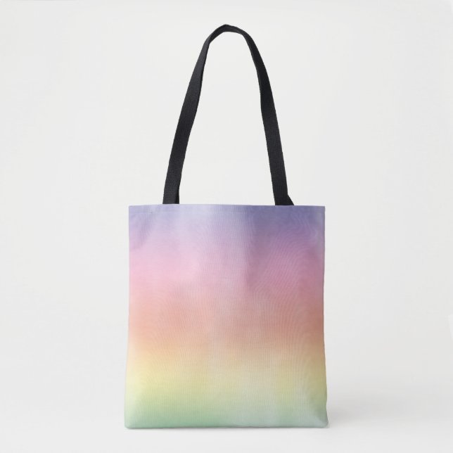 Bolso De Tela Lágrima arcoiris desorientada (Anverso)
