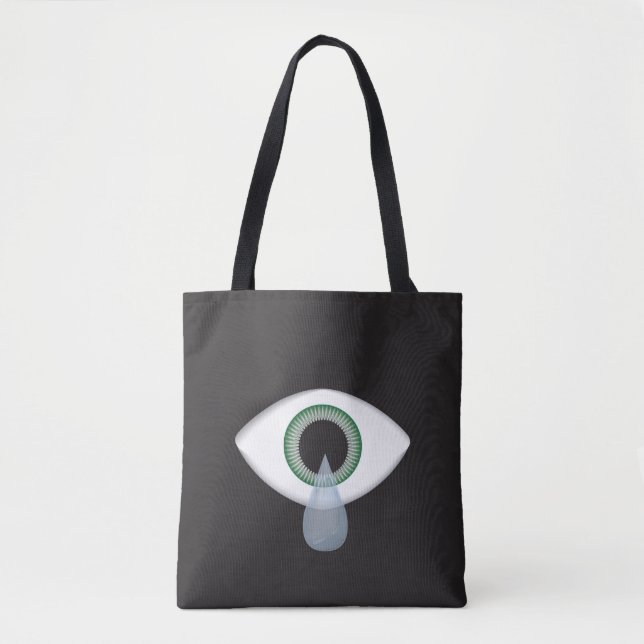 Bolso De Tela Lágrima ocular (Anverso)