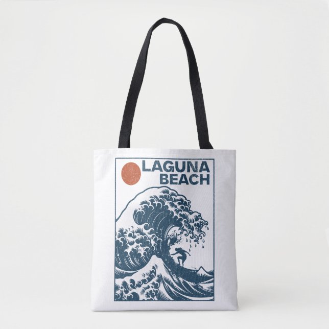 Bolso De Tela Laguna Beach (Anverso)
