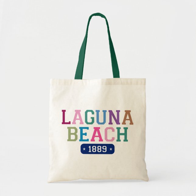 Bolso De Tela Laguna Beach 1889 (Frente)