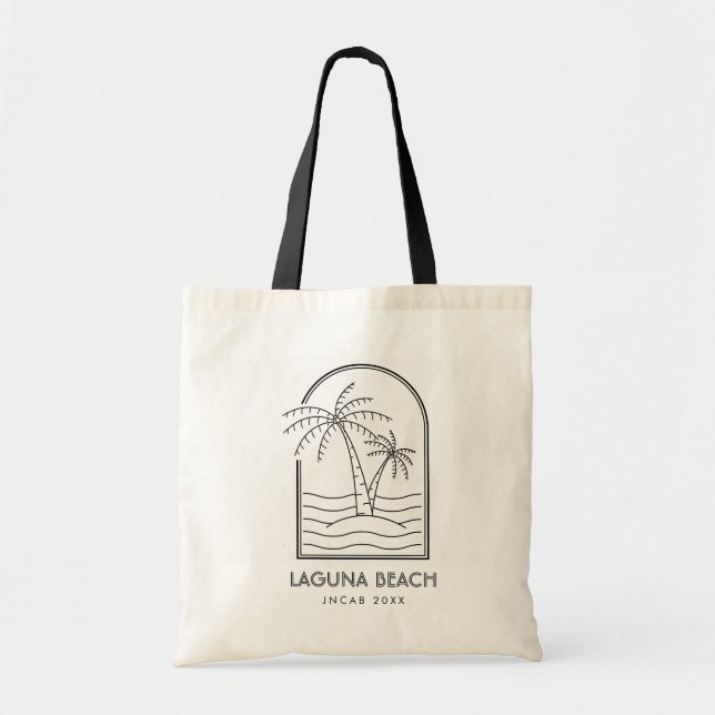 Bolso De Tela Laguna Beach Conference Welcome Bag Tote (Frente)