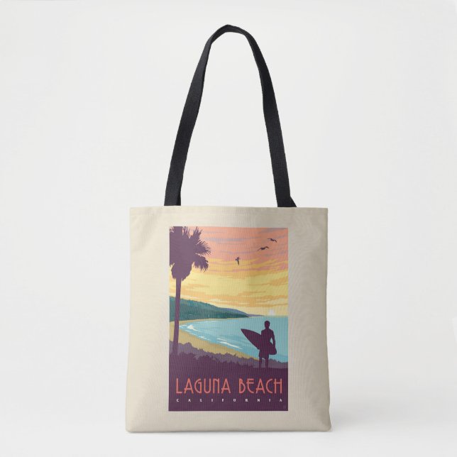 Bolso De Tela Laguna Beach | Laguna Beach (Anverso)