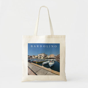 Bolso De Tela Laguna Garda Bardolino con vistas al puerto de tot