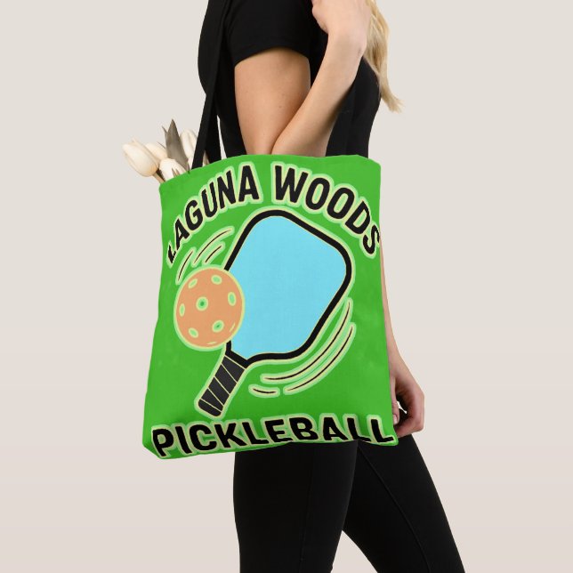 Bolso De Tela Laguna Woods Pickleball (Detalle)