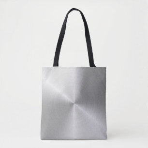 Bolso De Tela Lajas circulares de hierro metalizado