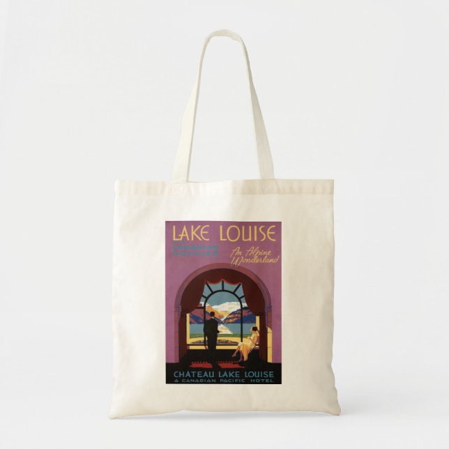 BOLSO DE TELA LAKE LOUISE (Frente)