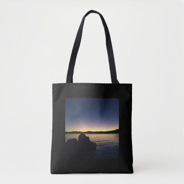 Bolso De Tela Lake Tahoe Sunset (Anverso)