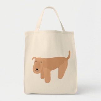 Bolso De Tela Lakeland Terrier de pensamiento