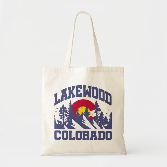 Bolso De Tela Lakewood, Colorado (Frente)