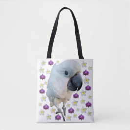 Bolso De Tela Lala el tote floral del Cockatoo