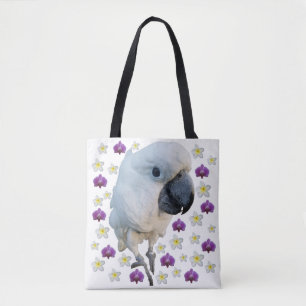 Bolso De Tela Lala el tote floral del Cockatoo