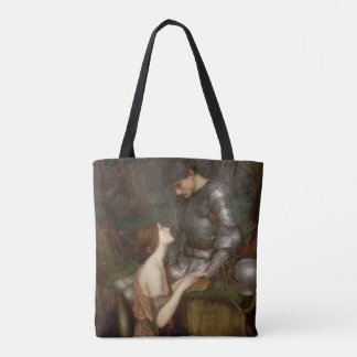Bolso De Tela Lamia y el Soldado por John William Waterhouse