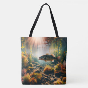 Bolso De Tela Lámina de boca grande subacuosa