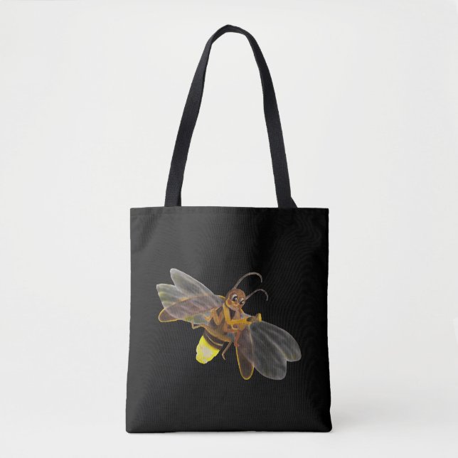 Bolso De Tela Lampyridae (Anverso)