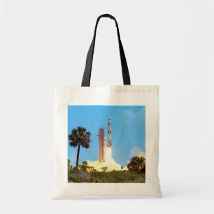 Bolso De Tela Lanzamiento del cohete Saturn V de la NASA Apolo 1