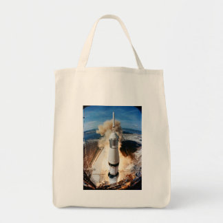 Bolso De Tela Lanzamiento del cohete Saturno V 1969 Apollo Space