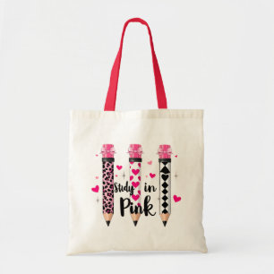 Bolso De Tela Lápiz educativo corto