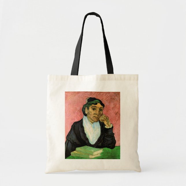 Bolso De Tela L'Arlesienne (Madame Ginoux) de Vincent van Gogh (Frente)