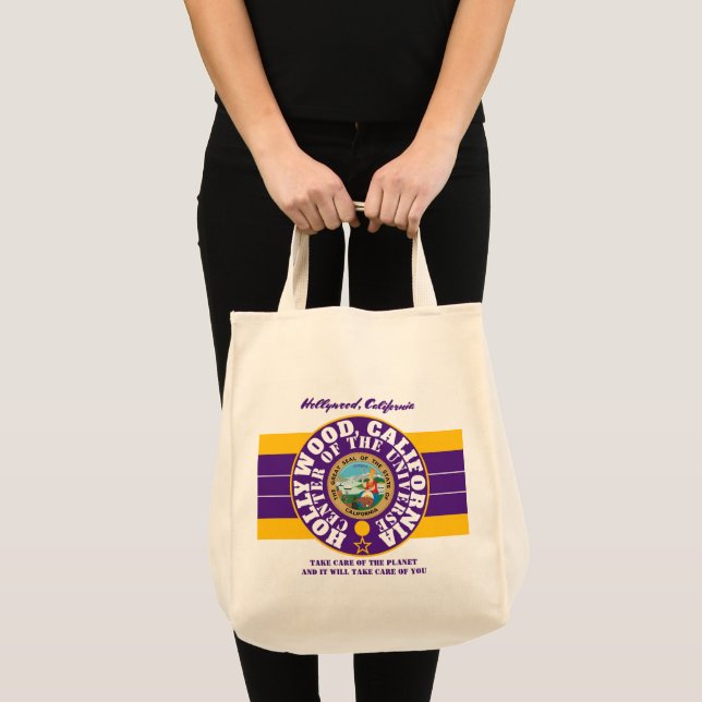 BOLSO DE TELA LARRYSTOTES HOLLYWOOD, CA3 (COU) (Anverso (producto))