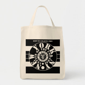 Bolso De Tela LARRYSTOTES NYCCOU 6a Tote de comestibles