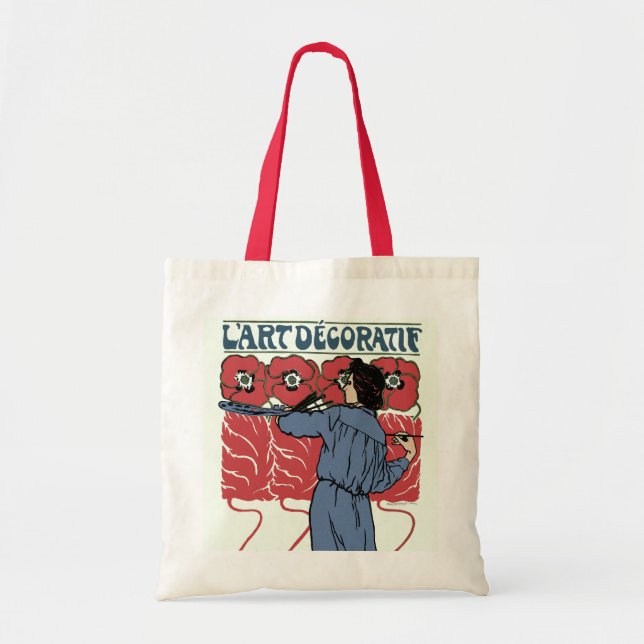 Bolso De Tela L'Art Decoratif (Frente)