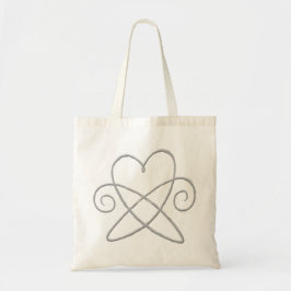 Bolso De Tela larue del corazón vectorial