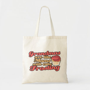 Bolso De Tela Las abuelas son madres con escarcha extra