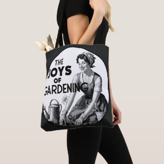 Bolso De Tela Las Alegrías Del Jardinería