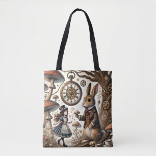 Bolso De Tela Las aventuras de Alicia en el país de las maravill